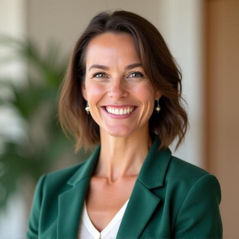 Portrait of Dr. Elara Anaya, a compassionate wellness expert.